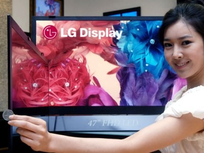 TV LCD mỏng nhất thế giới